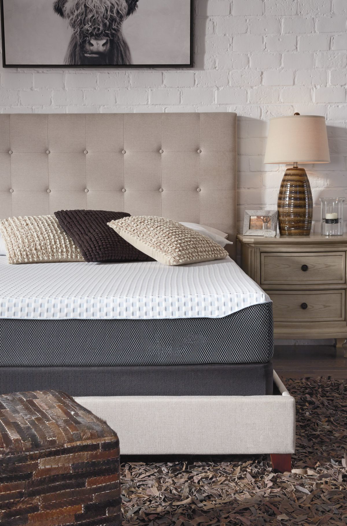 Buy Chime Elite 10" Memory Foam Full Mattress & Low Profile Boxspring