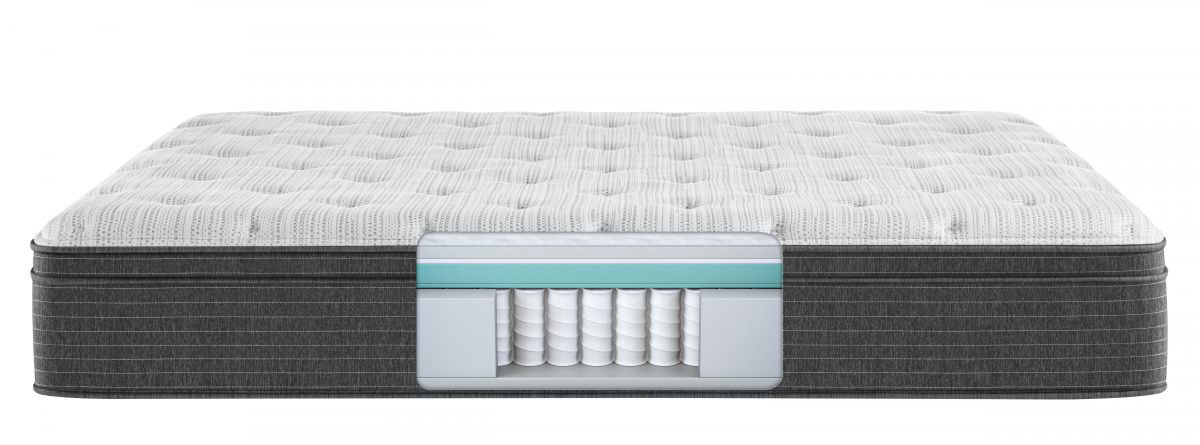 beautyrest silver plush euro top king mattress