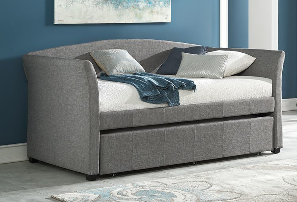 Buy Jasper Grey Daybed with Trundle - Part# 845 | Badcock &amp; More