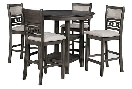 Picture of Gia Grey 5 PC Counter Height Dining Room