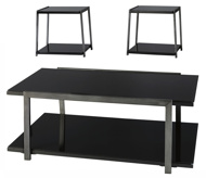Picture of Rollynx Black 3 PC Table Set