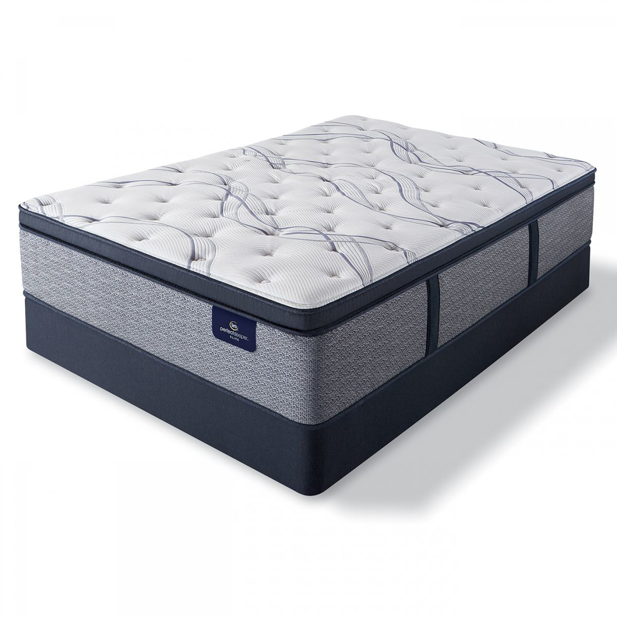 Serta Trelleburg Pillow Top King Mattress & Boxspring