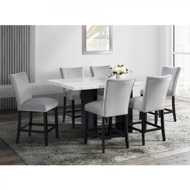 Picture of Valentino Gray 5 PC Counter Height Dining Room