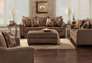 Picture of Camero Brown Cocktail Ottoman