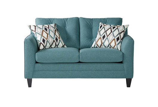 Picture of Haley Teal Loveseat
