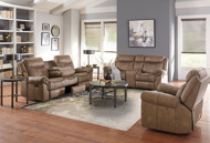 Picture of Knoxville Tan Reclining Sofa