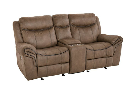 Picture of Knoxville Tan Reclining Loveseat