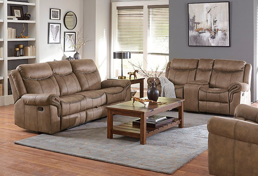 Buy Acropolis Reclining Sofa and Loveseat - Part# | Badcock & More