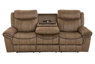 Picture of Knoxville Tan Reclining Sofa and Loveseat