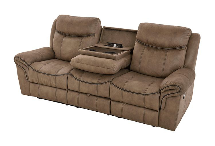 Buy Knoxville Tan Reclining Sofa and Loveseat - Part# | Badcock & More