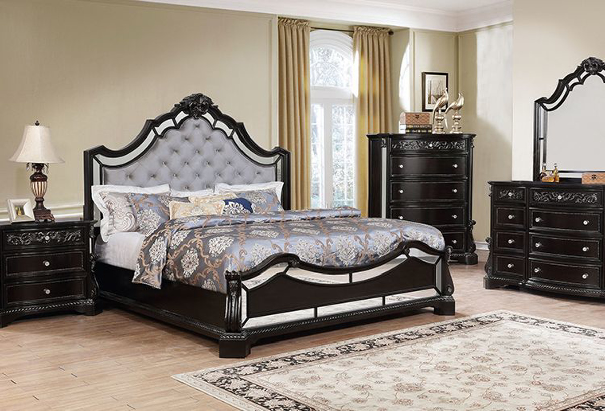 Bankston Espresso 5 Pc Queen Bedroom