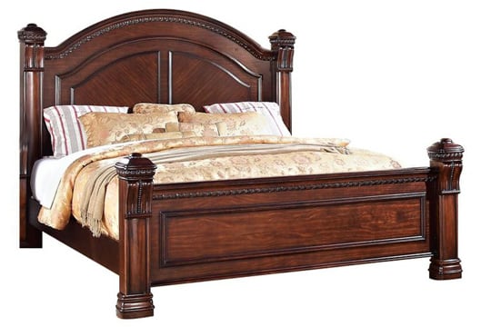 Picture of Isabella Cherry 3 PC Queen Bed
