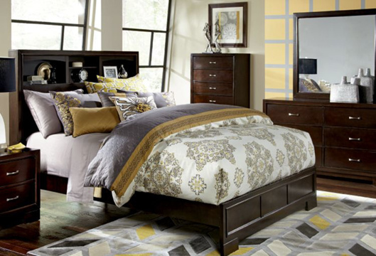 Picture of Liam Merlot 5 PC King Bedroom