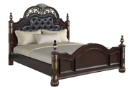 Picture of Maximus Cherry 3 PC King Bed