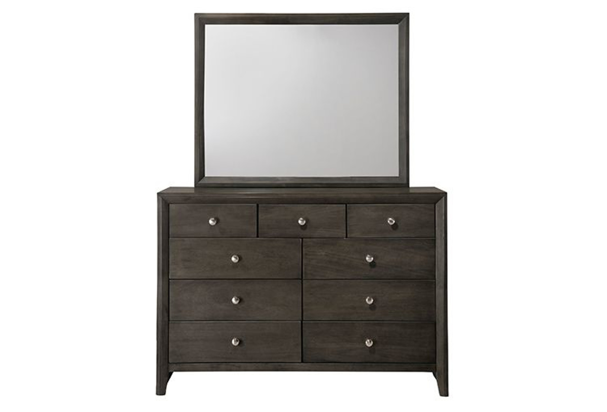 Picture of Summit Grey Dresser & Mirror