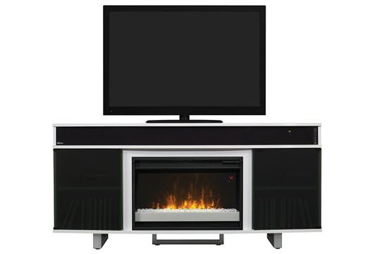 Buy Enterprise Black Media Console Fireplace Part 26mm59864