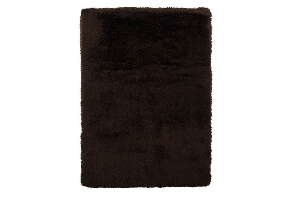 Brilliant Brown Accent Rug, Chocolate Brown Rug