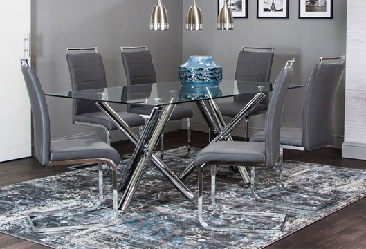 Picture of Mantis 5 PC Dining Set - Charcoal