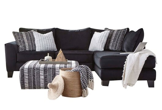 Picture of Gianna Black Sectional