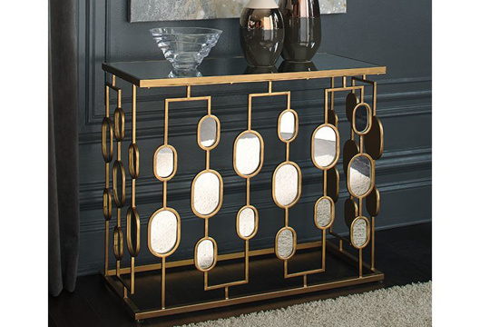 Picture of Majaci Gold Console Table