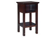 Picture of Marnville Brown Accent Table with USB  Port