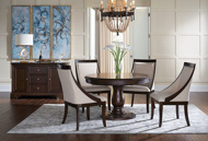 Picture of Jolie Cherry Dining Parsons Chair