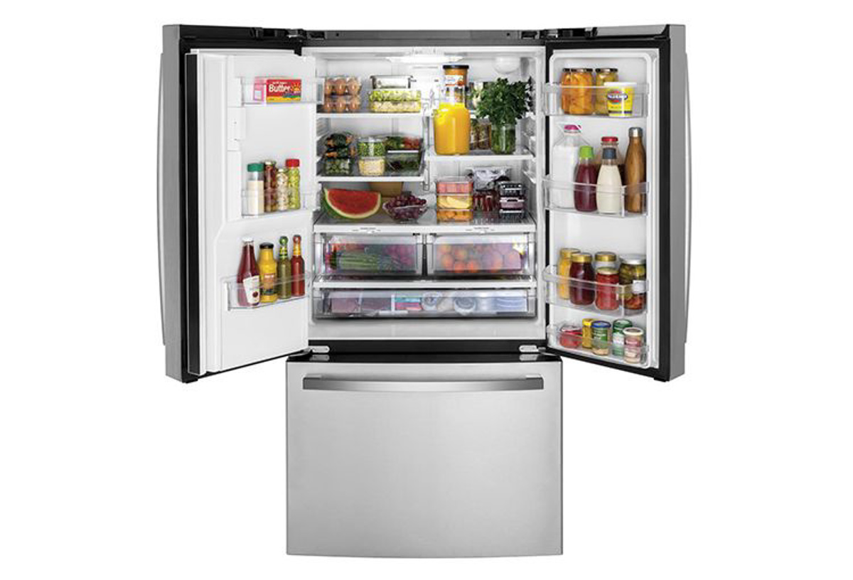 Buy GE 25.6 CU. FT. Fingerprint Resistant French-Door Refrigerator ...