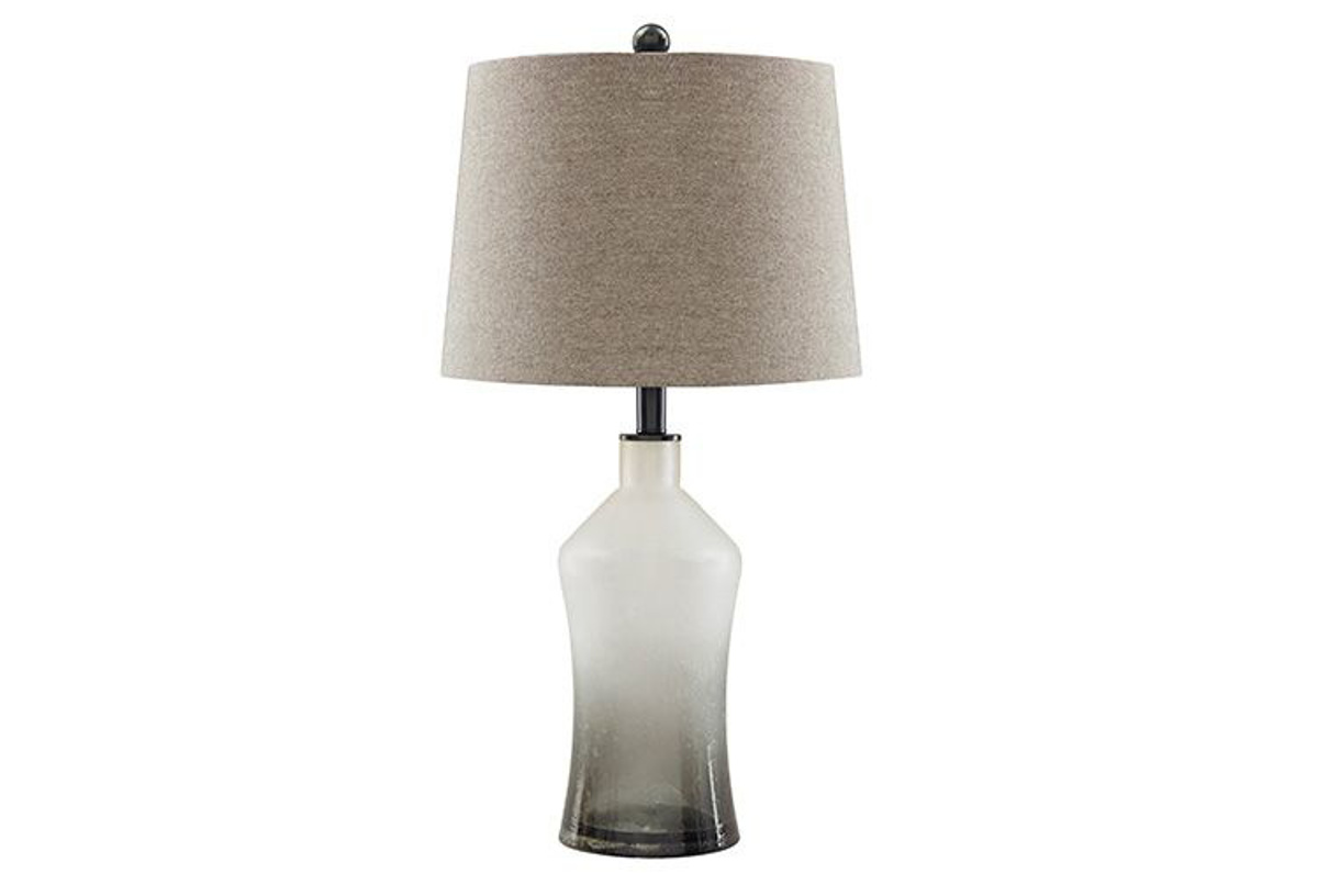grey table lamp base