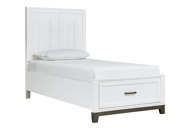 Picture of Brynburg White 3 PC Twin Storage Bed