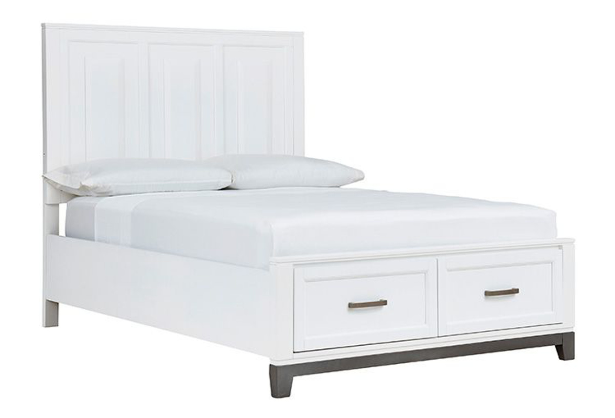 Picture of Brynburg White 3 PC Full Storage Bed