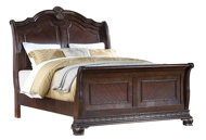 Picture of Celeste Cherry 3 PC Queen Sleigh Bed