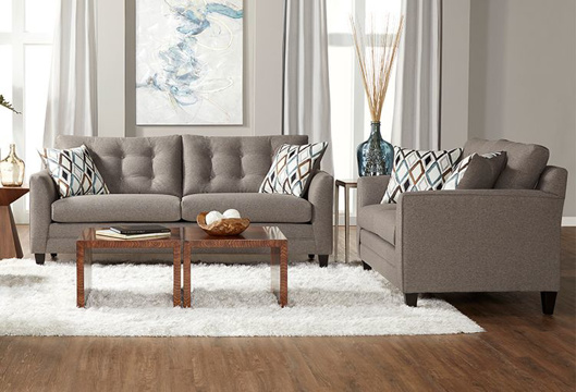 Picture of Haley Grey Sofa & Loveseat