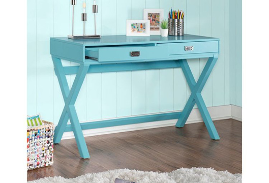 Picture of Ensley Blue Writing Desk