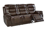Picture of Royce Reclining Sofa with Dropdown Table