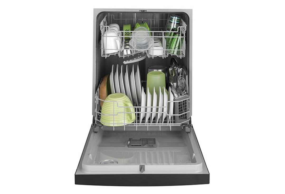 Buy GE Dishwasher with Front Controls Part GDF535PSRSS Badcock & More
