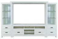 Picture of Altamonte White 4 PC Wall Unit with 70" Console