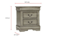 Picture of Kelsey Grey Nightstand