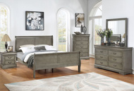 Picture of Kelsey Grey 3 PC King Bed