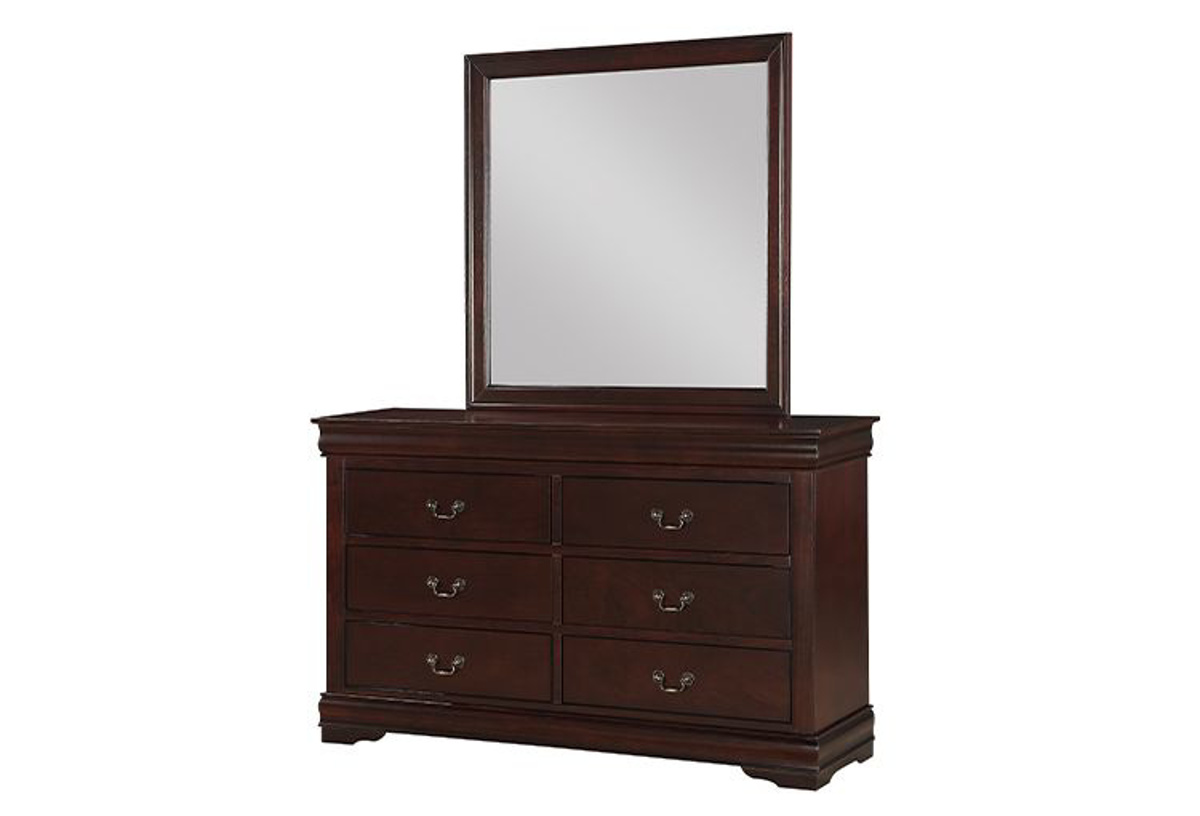 Picture of Kelsey Cherry Dresser & Mirror