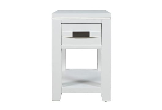 Picture of Altamonte White Chairside Table