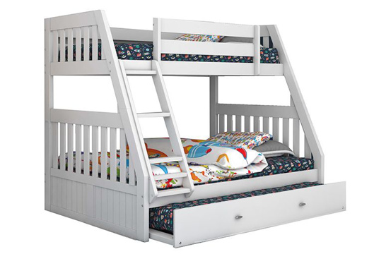 Picture of Forrester White Twin/Full Bunkbed