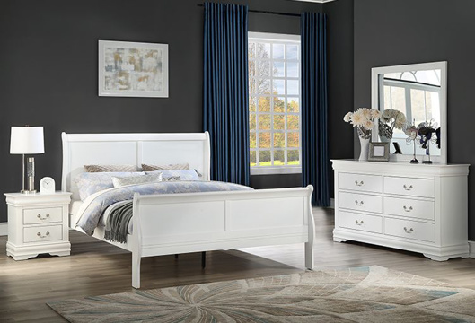 Picture of Kelsey White 3 PC Queen Bed