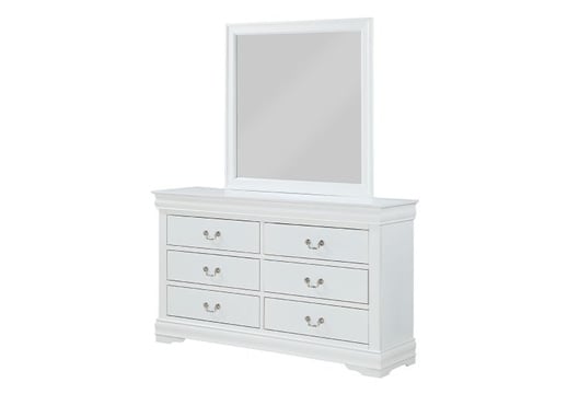 Picture of Kelsey White Dresser & Mirror
