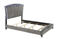 Picture of Frampton Grey King Upholstered Bed