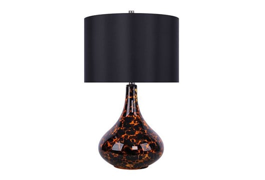 Picture of Caymus Black/Red Table Lamp