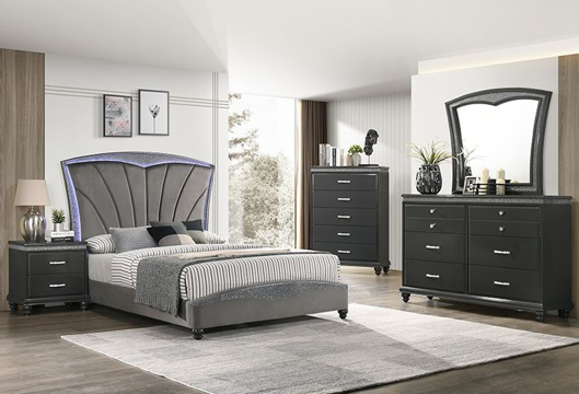 Picture of Frampton Grey 5 PC King Bedroom