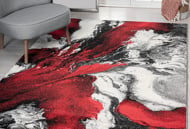 Picture of Broadway Red Area Rug