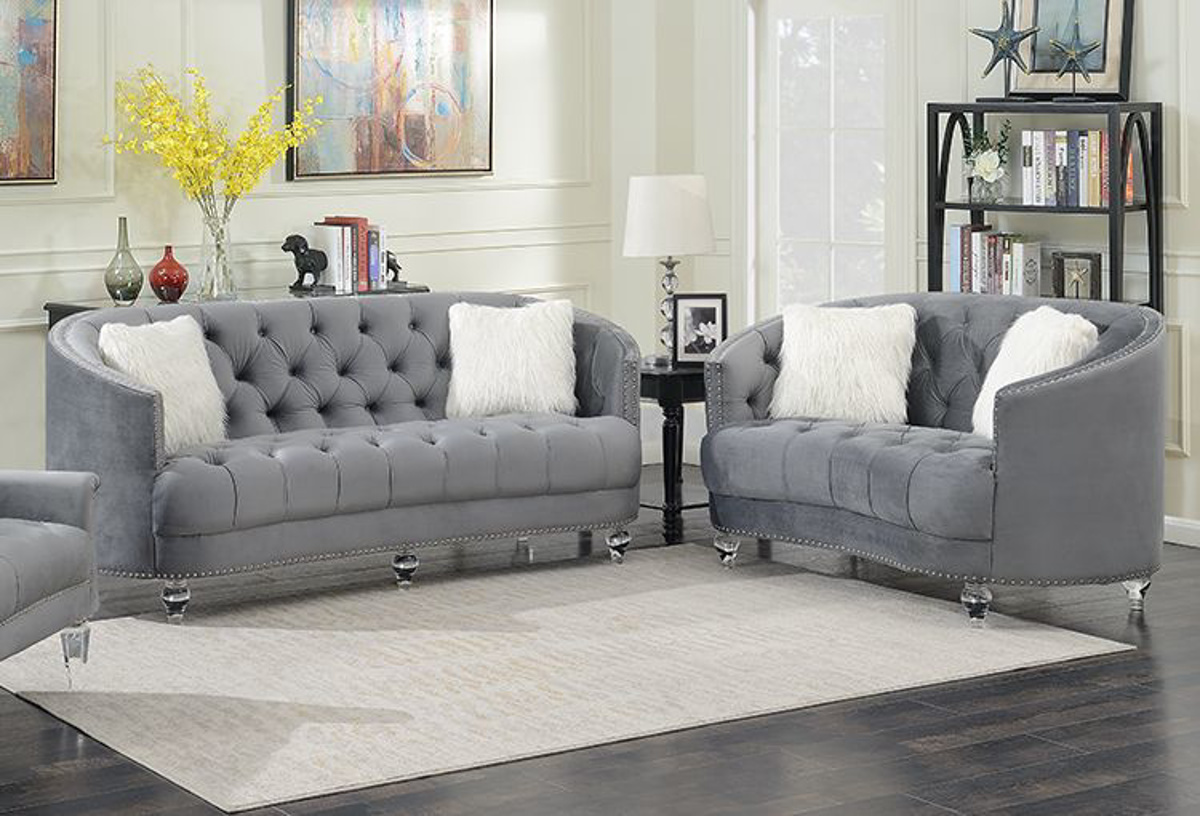 Buy Aspire Grey Sofa Online Badcock & More