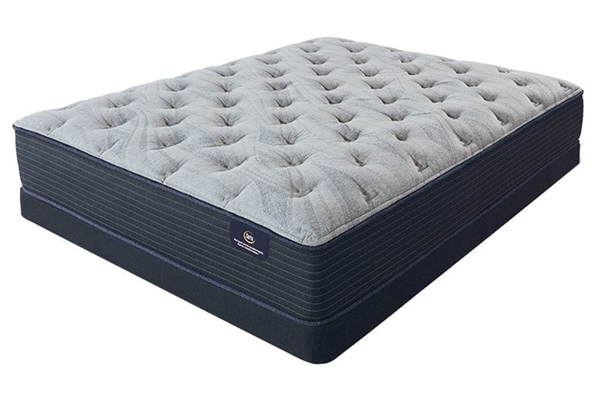 Picture of Serta Chamblee Firm Full Mattress & Low Profile Boxspring