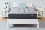 Picture of Serta Chamblee Firm Queen Mattress & Low Profile Boxspring